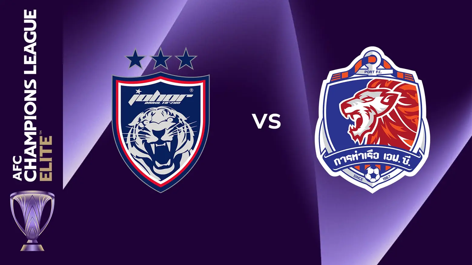 (L) ACLE 2026/27: Johor Darul Ta'zim lwn Port FC